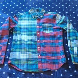 American Eagle Outfitters Plaid Button Down Shirt
